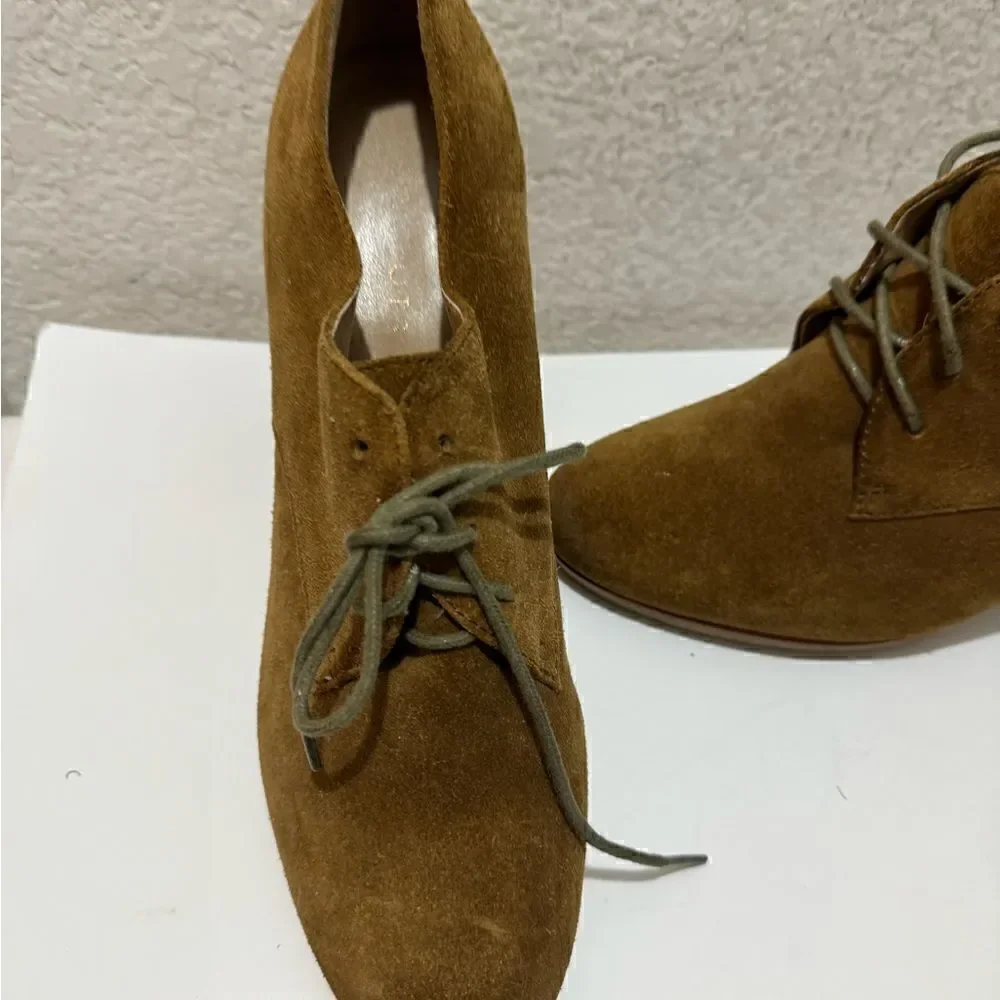 Talbots Brown Suede Oxford Pumps 11M